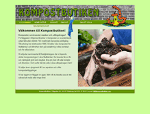 Tablet Screenshot of kompostbutiken.com